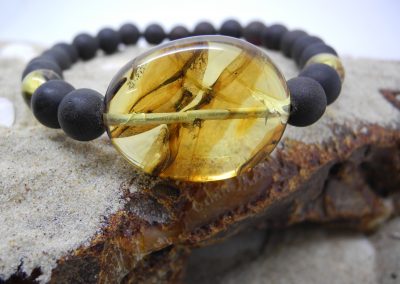Natural Baltic amber bracelet BRA29
